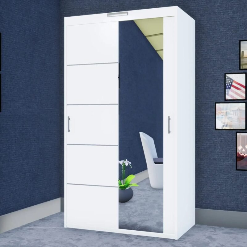 Lyon Wardrobe – 2 Doors — 120 cm