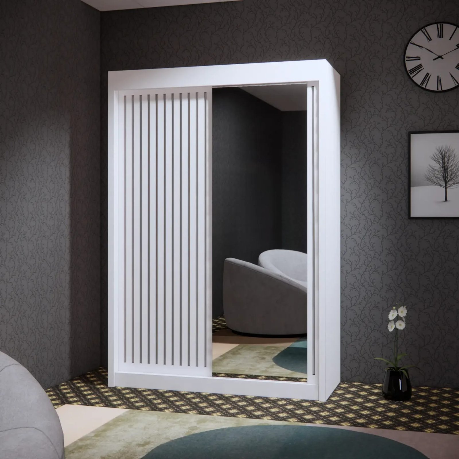 Royal Wardrobe – 2 Doors — 150 cm