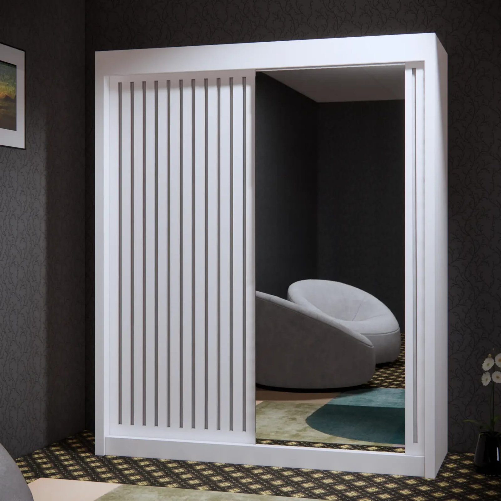 Royal Wardrobe – 2 Doors — 180 cm