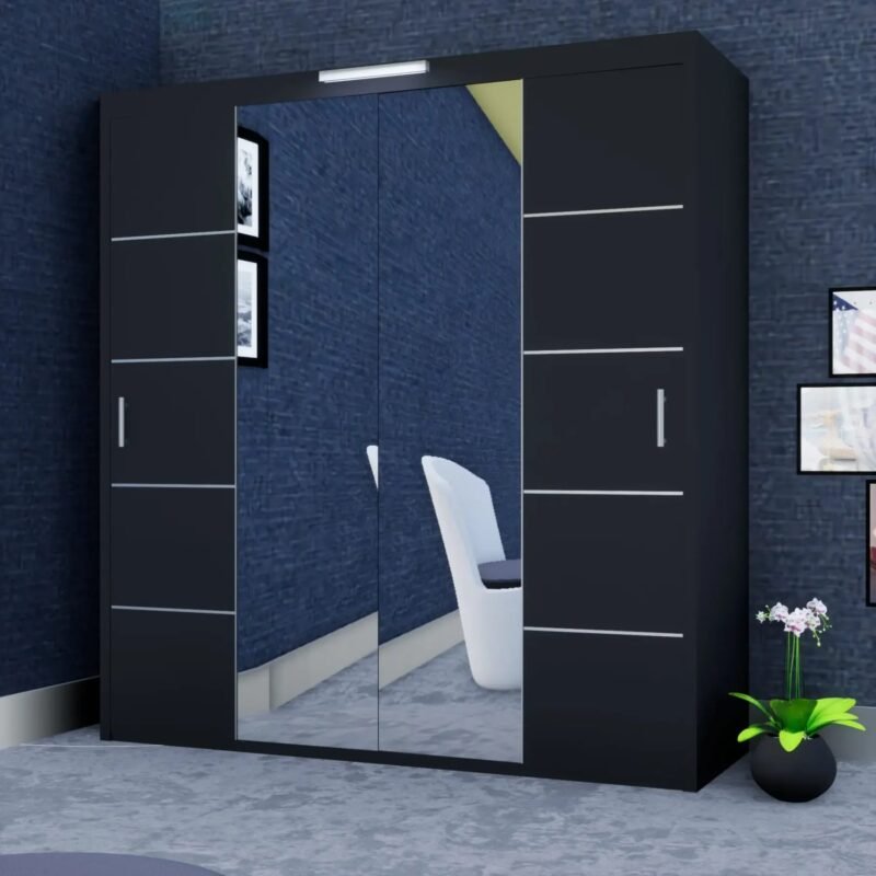 Oslo Wardrobe – 3 Doors — 203 cm