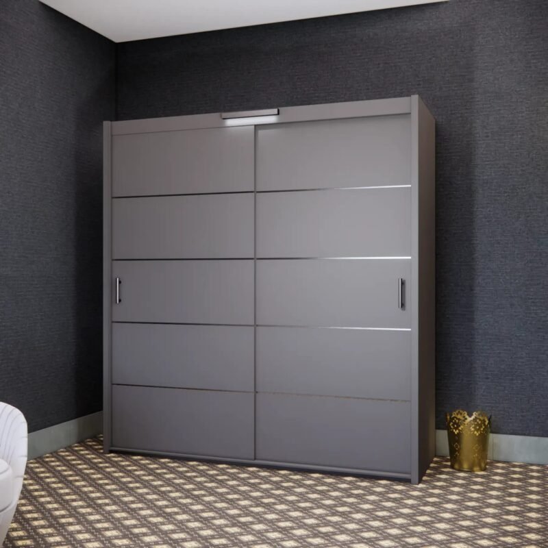 Gloom Wardrobe – 3 Doors — 203 cm