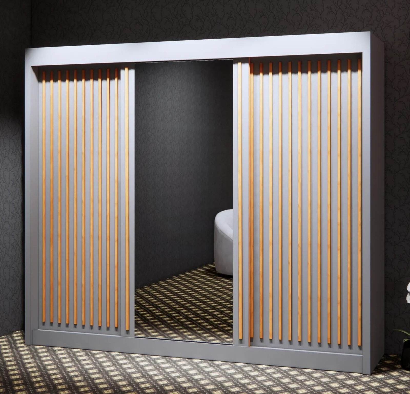 Royal Wardrobe – 3 Doors — 250 cm