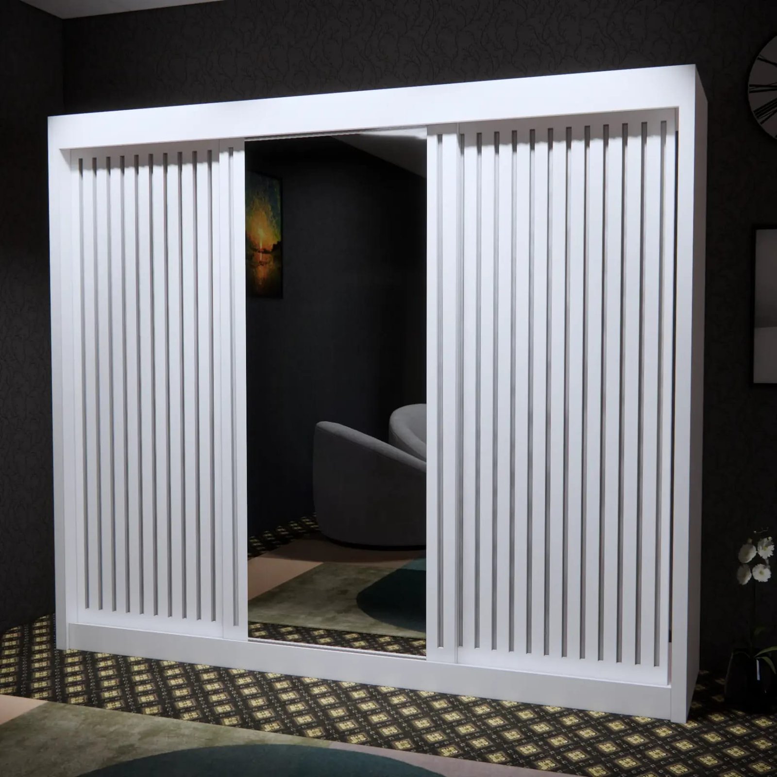 Royal Wardrobe – 3 Doors — 250 cm