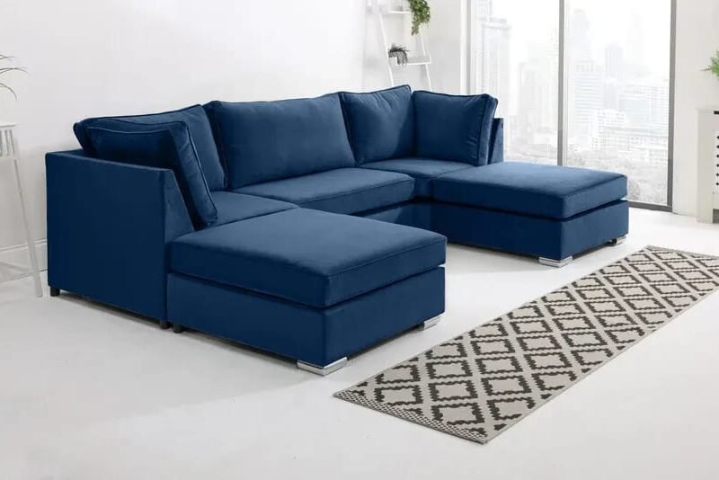 U-Shape High Sofa