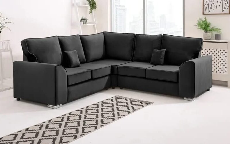 Corner Elegance High Sofa