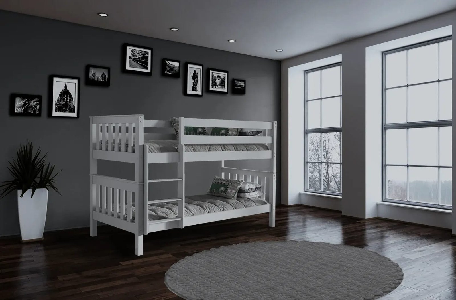 Dual Bunk Bed