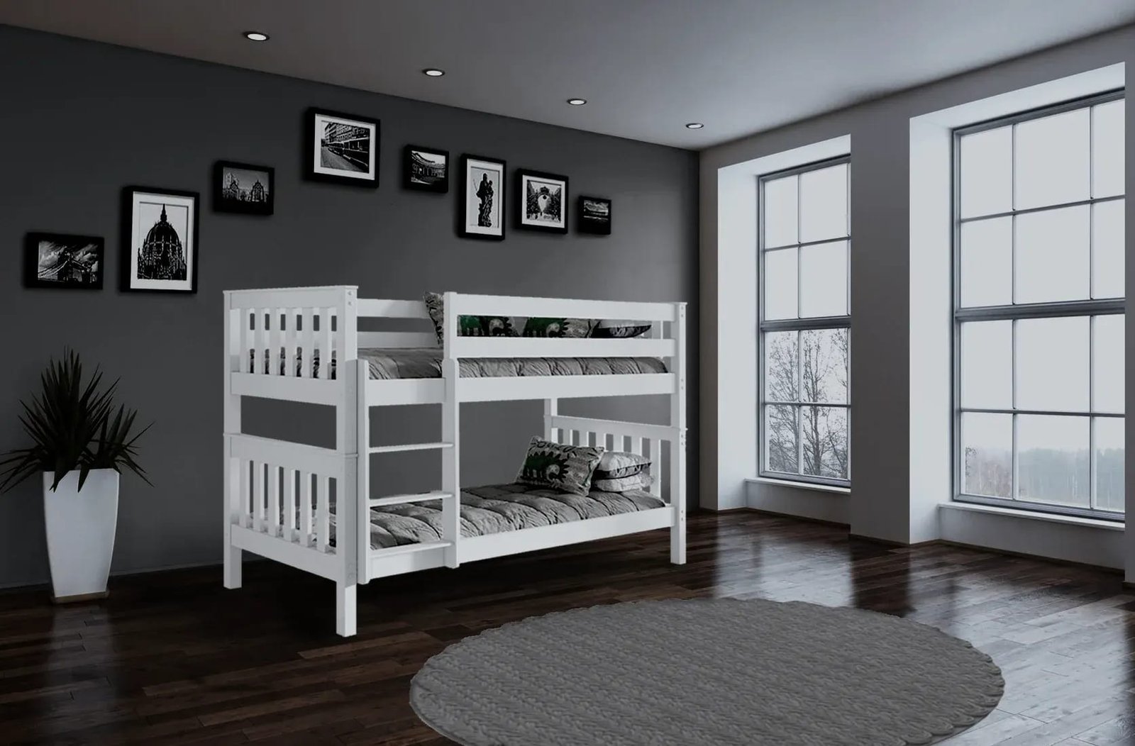 Dual Bunk Bed
